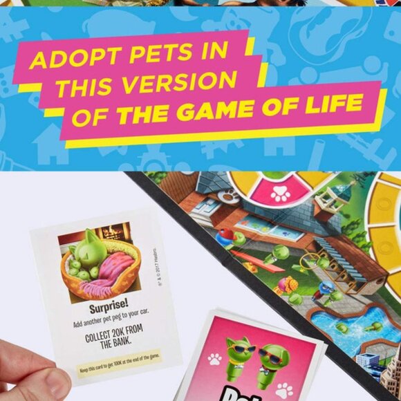 The Game of Life Hasbro Board Game New Sealed English Version For Age 8+ - Picture 10 of 16